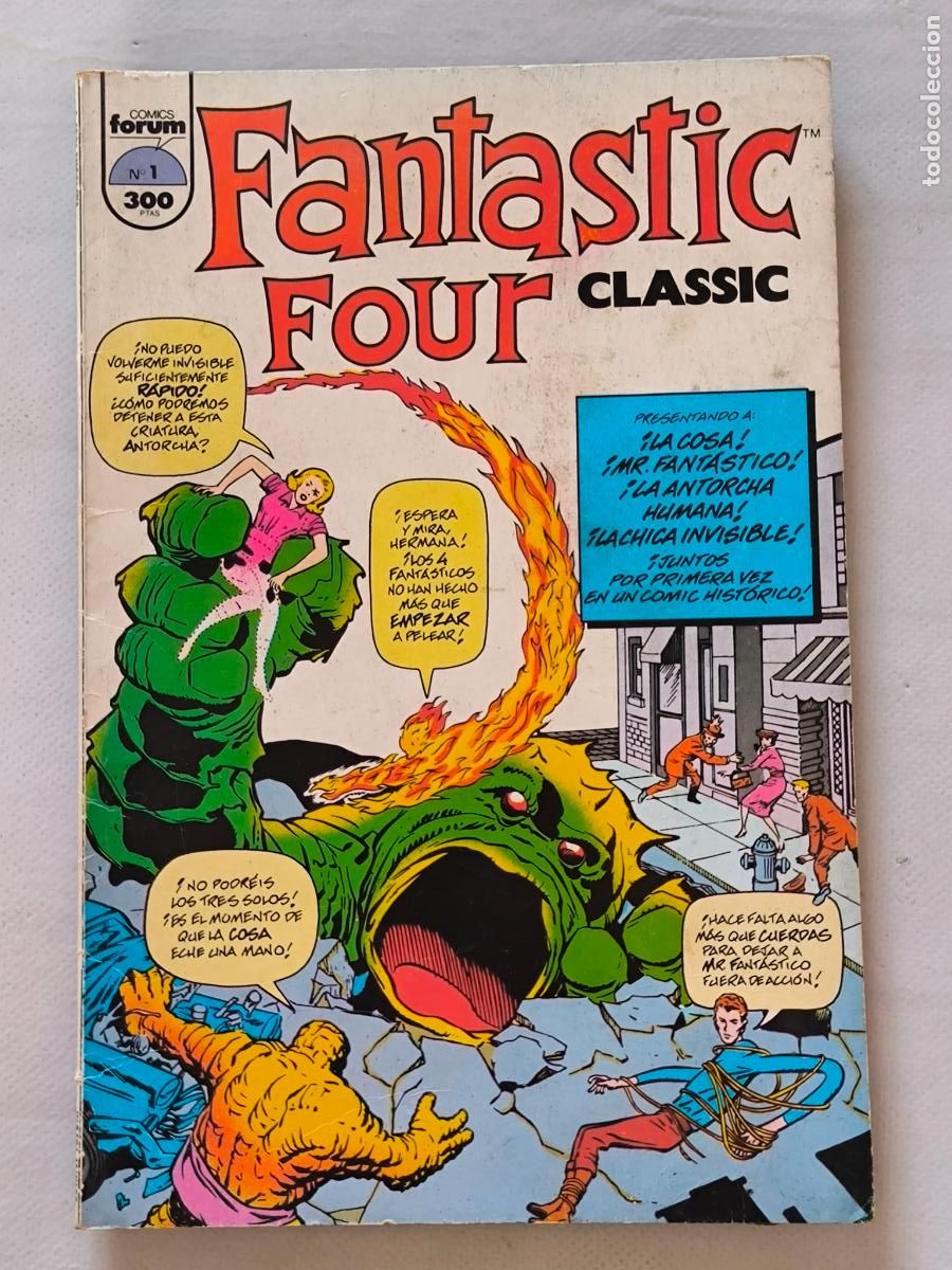 C&oacute;mics: FANTASTIC FOUR CLASSIC N&ordm; 1 - FORUM (S1) - Foto 1