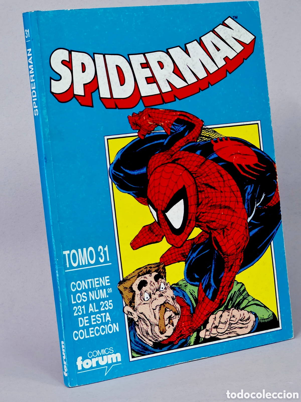 C&oacute;mics: C&Oacute;MIC SPIDERMAN 231 AL 235 RETAPADO TOMO 31 VOL.1 FORUM MARVEL (SPIDER-MAN) VOLUMEN MUY BUEN ESTADO