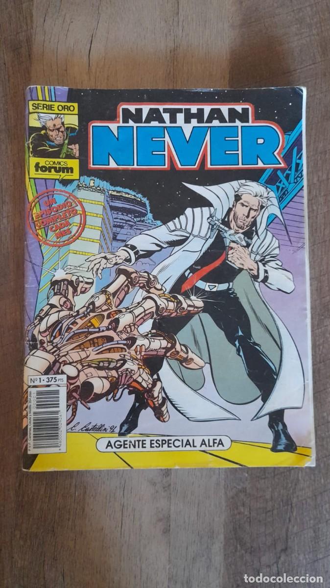C&oacute;mics: C&oacute;mic Nathan Never N&ordm; 1 - Agente Especial Alfa - Serie Oro Forum 1991