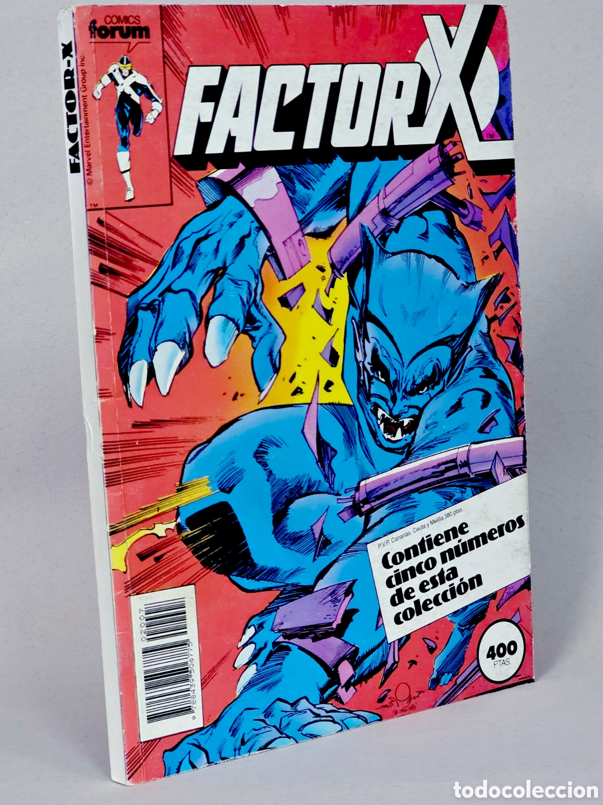 C&oacute;mics: C&Oacute;MIC FACTOR X 31 AL 35 RETAPADO VOL.1 FORUM MARVEL VOLUMEN BUEN ESTADO