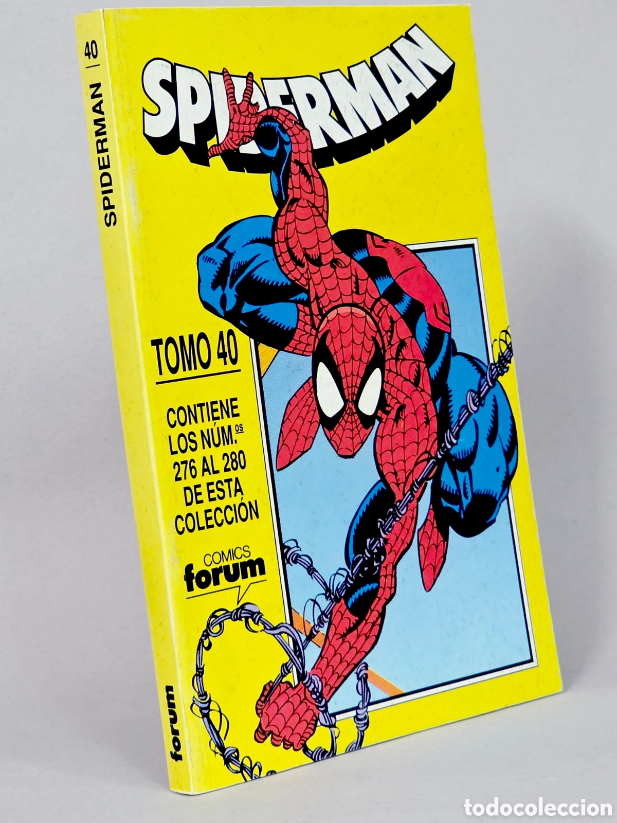 C&oacute;mics: C&Oacute;MIC SPIDERMAN 276 AL 280 RETAPADO TOMO 40 (SPIDER-MAN) FORUM MARVEL CASI EXCELENTE ESTADO
