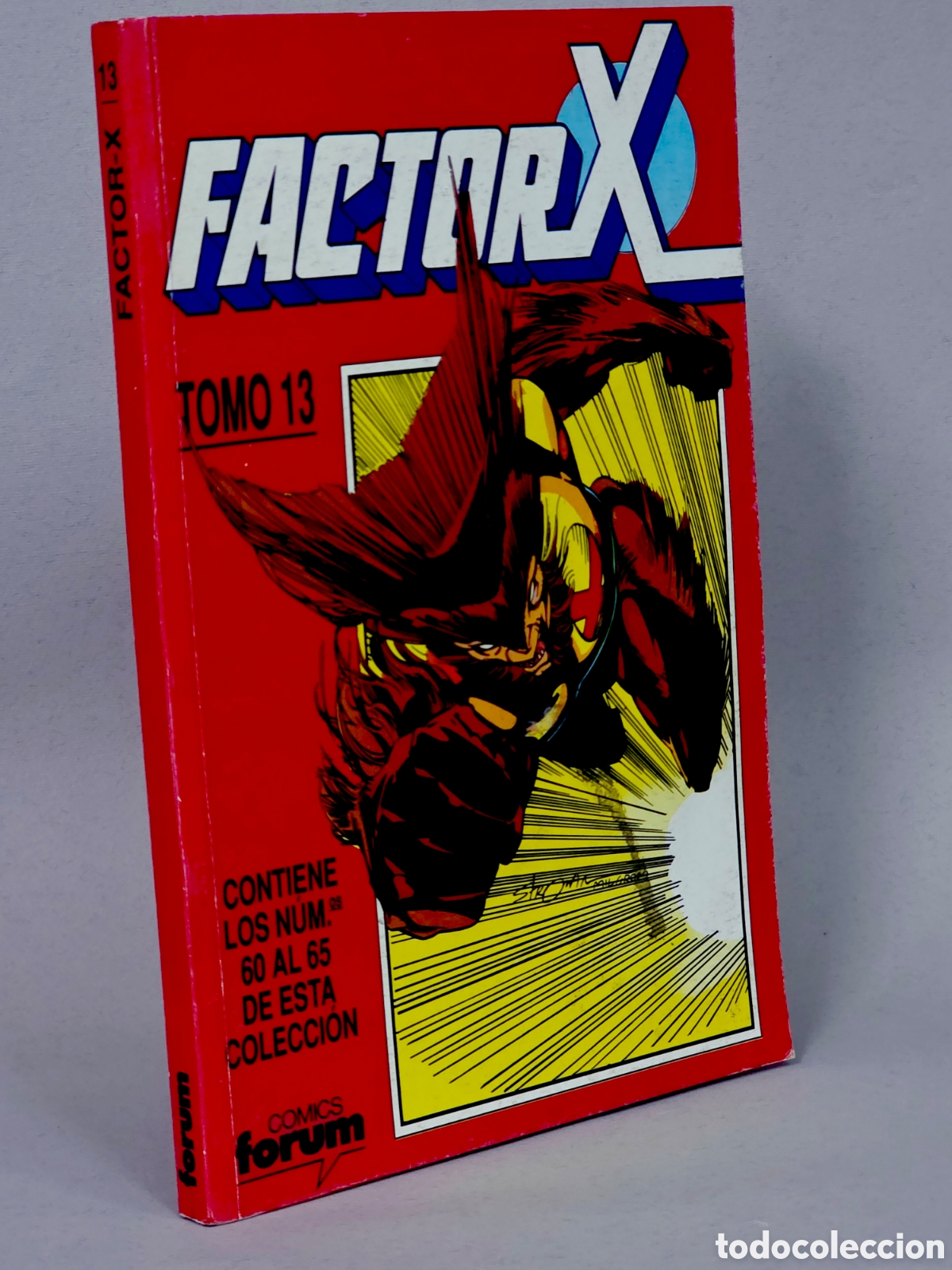 C&oacute;mics: C&Oacute;MIC FACTOR X 60 AL 65 RETAPADO VOL.1 TOMO 13 FORUM MARVEL VOLUMEN MUY BUEN ESTADO