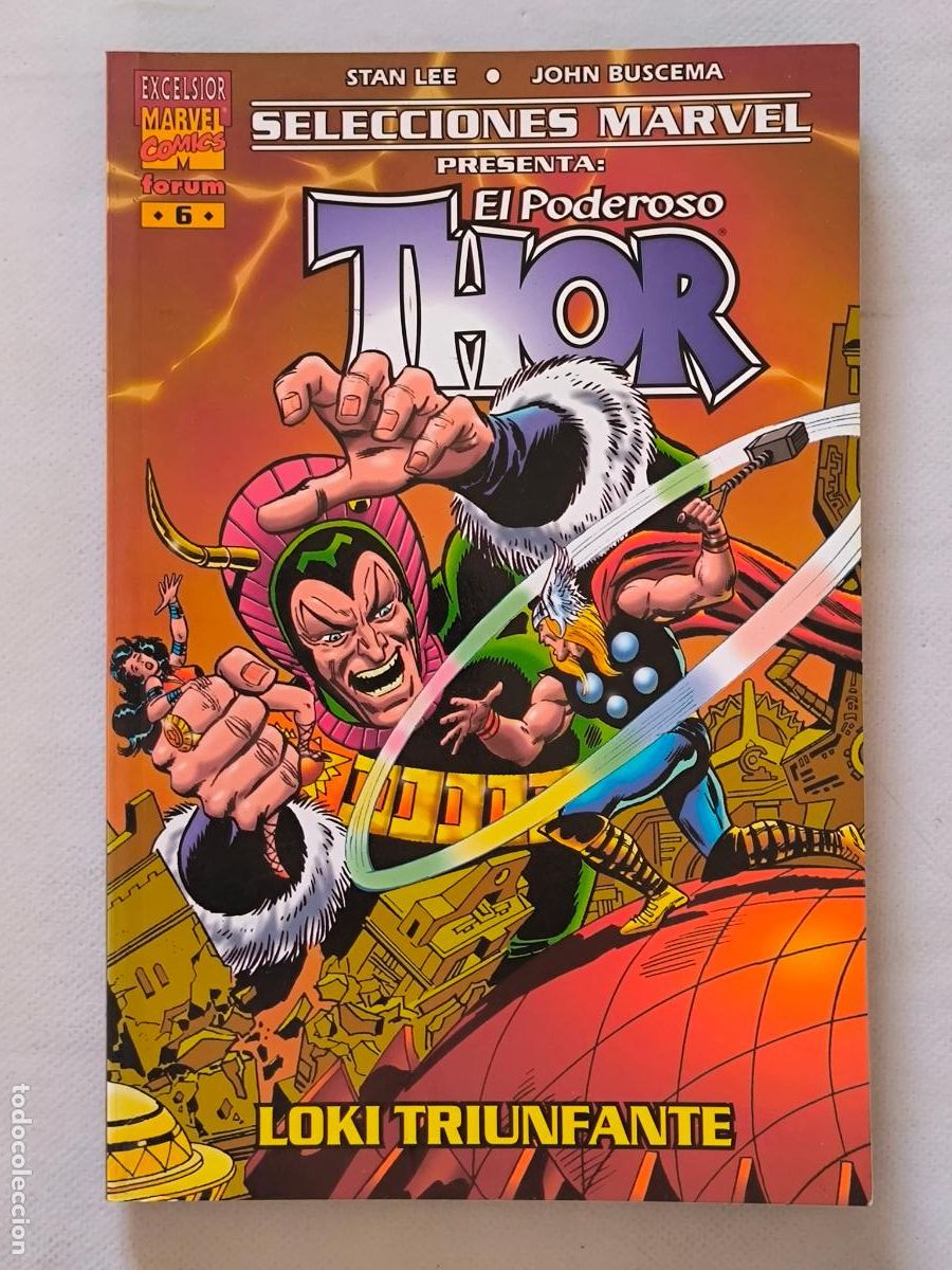 C&oacute;mics: EL PODEROSO THOR N&ordm; 6 - LOKI TRIUNFANTE - MARVEL - FORUM (FJ)