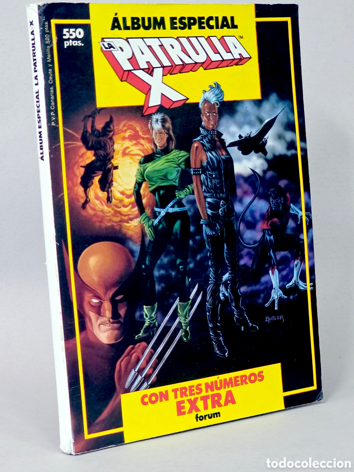 C&oacute;mics: C&Oacute;MIC LA PATRULLA X EXTRA &Aacute;LBUM ESPECIAL RETAPADO VOL.1 FORUM MARVEL VOLUMEN NORMAL/BUEN ESTADO