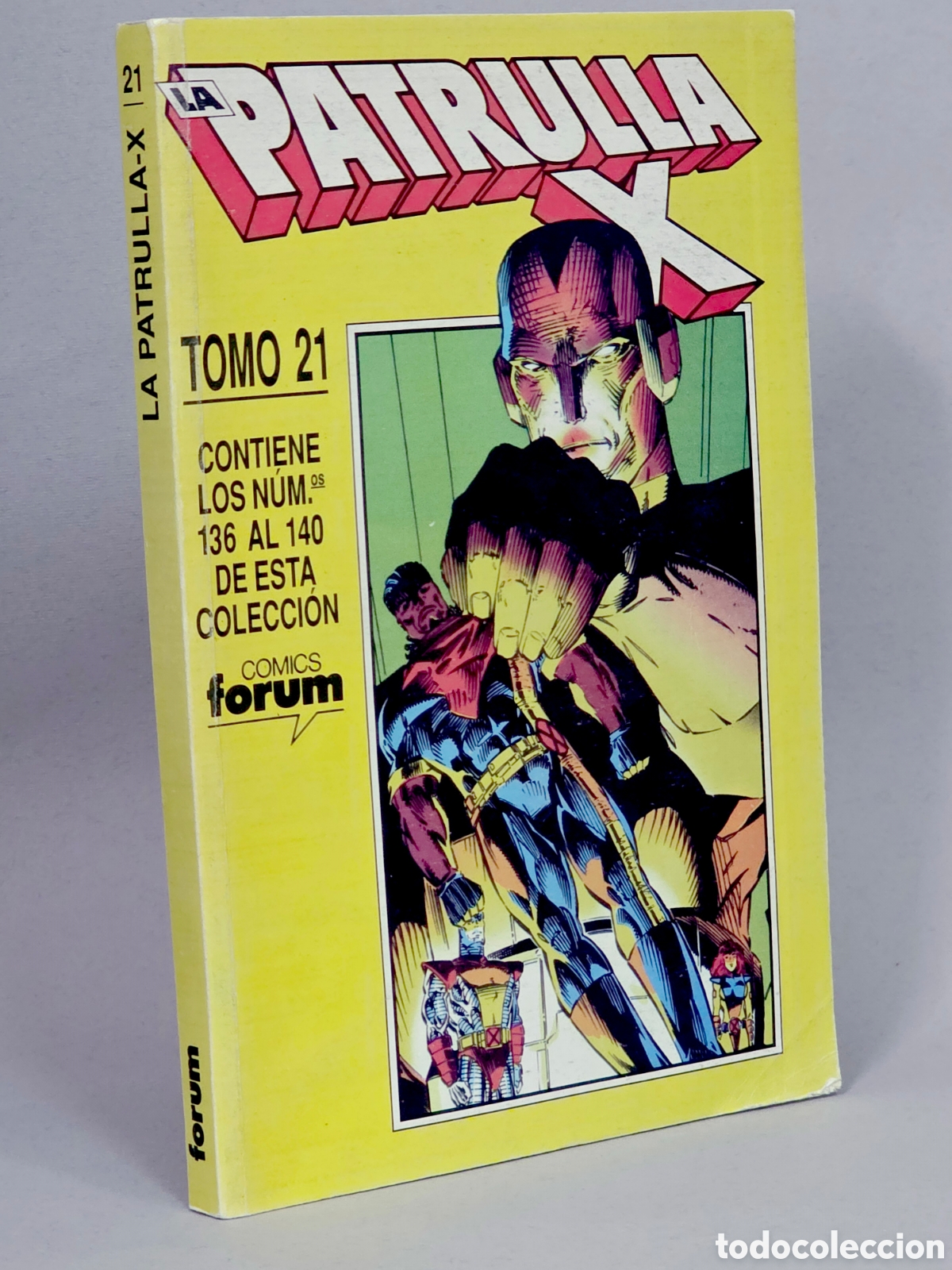 C&oacute;mics: C&Oacute;MIC LA PATRULLA X 136 AL 140 RETAPADO VOL.1 TOMO 21 FORUM MARVEL VOLUMEN BUEN ESTADO