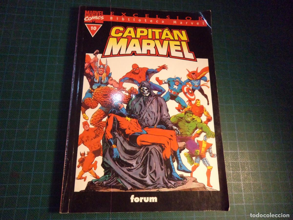 C&oacute;mics: Biblioteca Marvel. Capit&aacute;n Marvel. N&ordm; 10. Forum.
