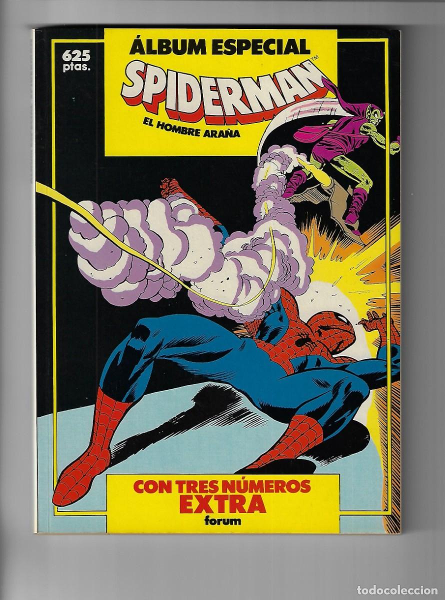C&oacute;mics: Planeta. Forum. Album especial Spiderman. Con tres n&uacute;meros extra. Retapado.