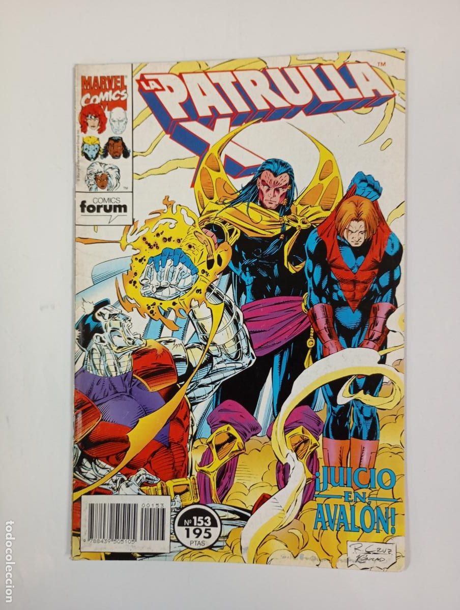 C&oacute;mics: PATRULLA X N&ordm; 153. JUICIO EN AVALON. MARVEL COMICS FORUM. TDKR94