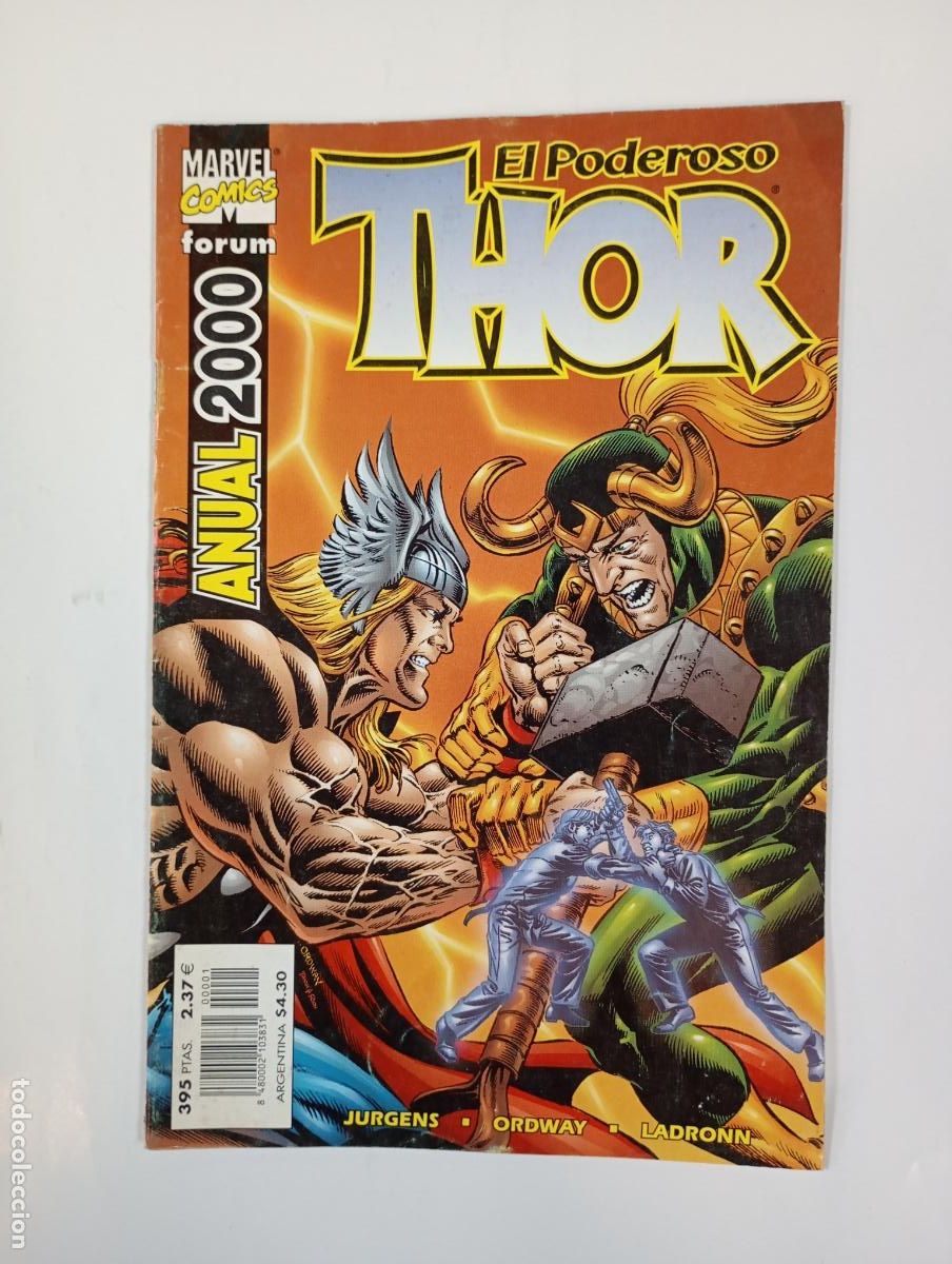 C&oacute;mics: EL PODEROSO THOR. ANUAL 2000. MARVEL COMICS. TDKR94 - Foto 1
