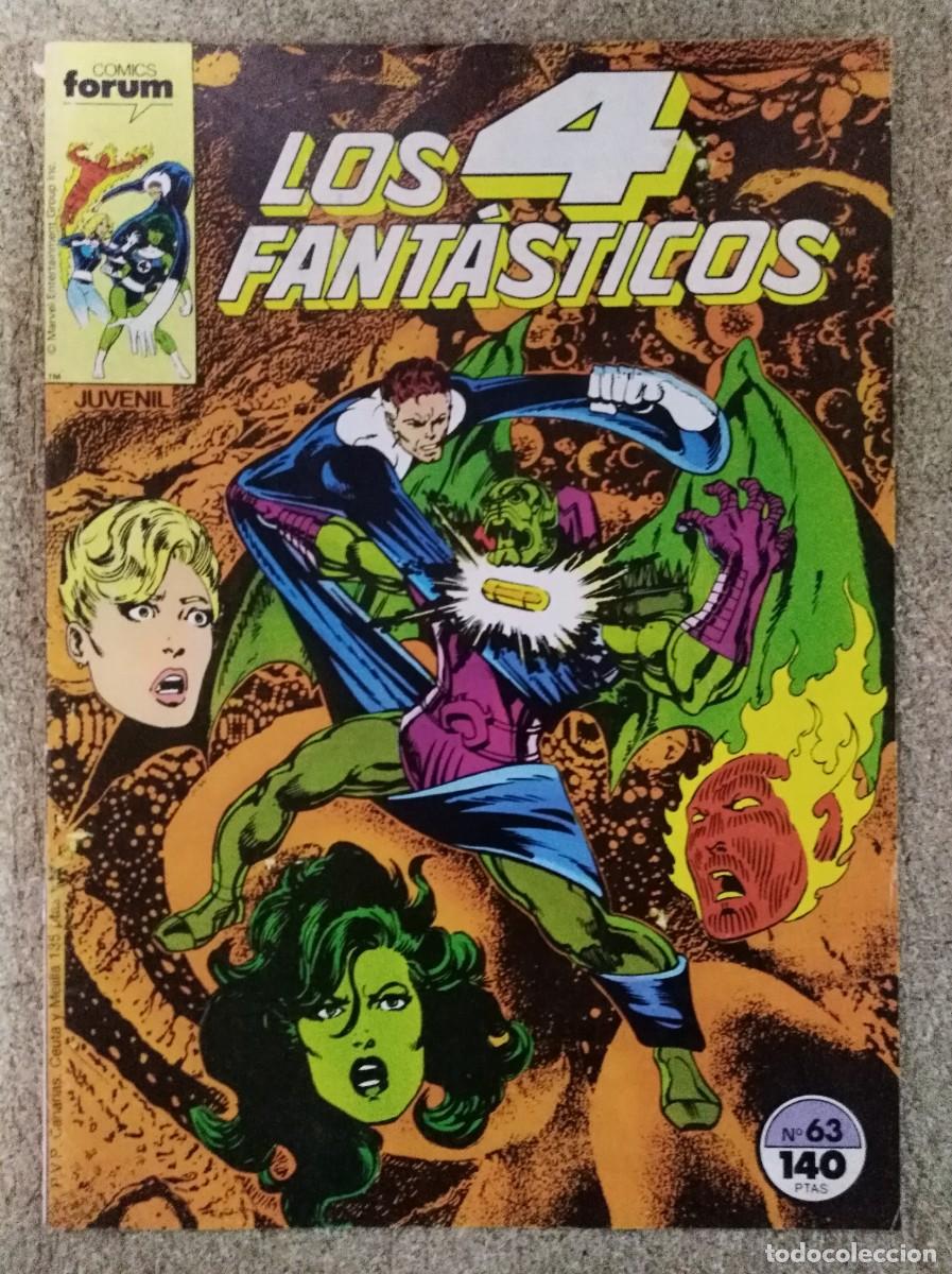 C&oacute;mics: Los 4 Fantasticos 63.Vol.1 Marvel.Forum - Foto 1