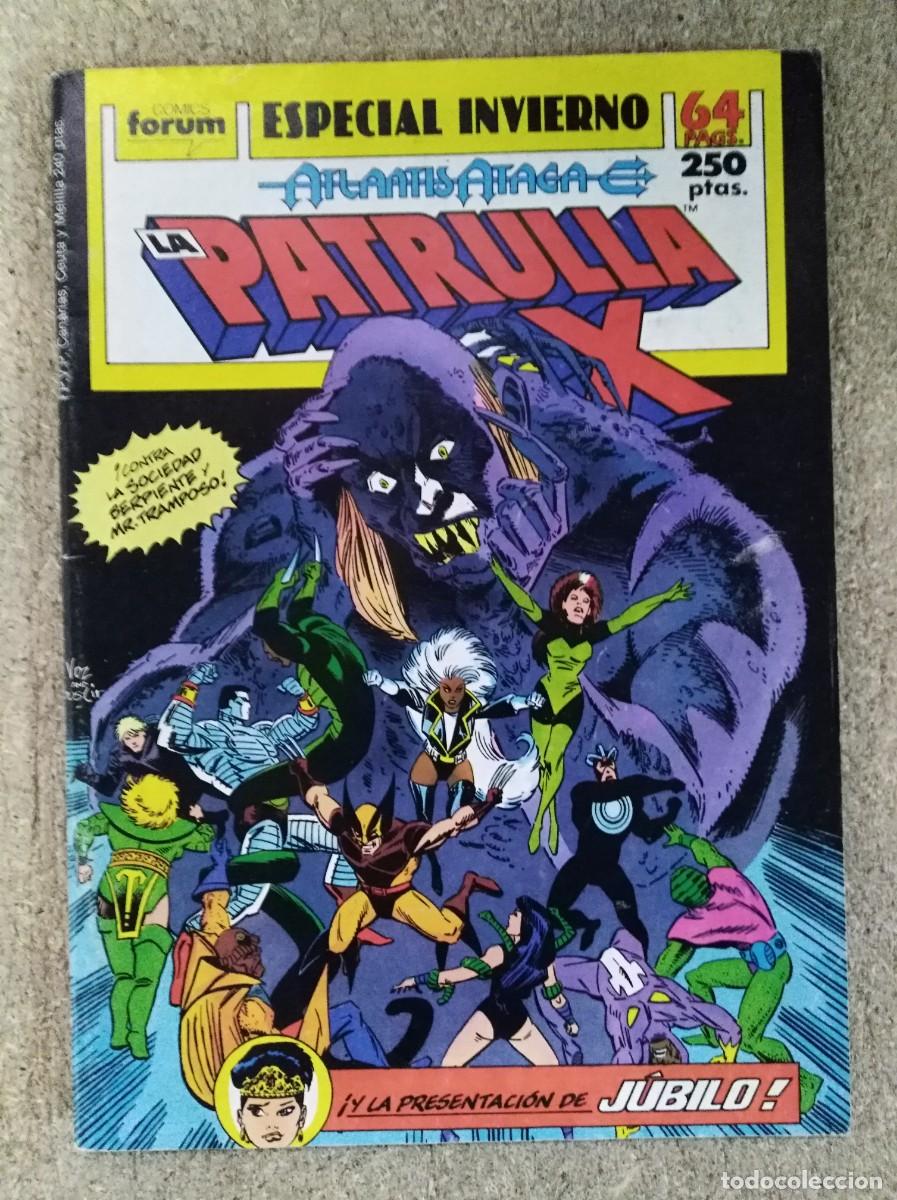 C&oacute;mics: Patrulla X.Especial Invierno 1989.Marvel.Forum