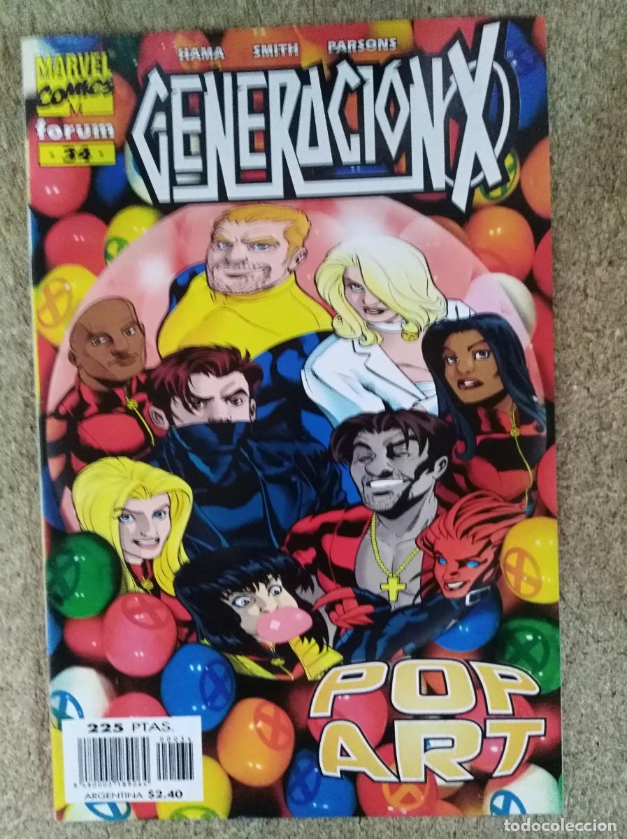 C&oacute;mics: Generacion X 34.Vol. 2.Marvel.Forum