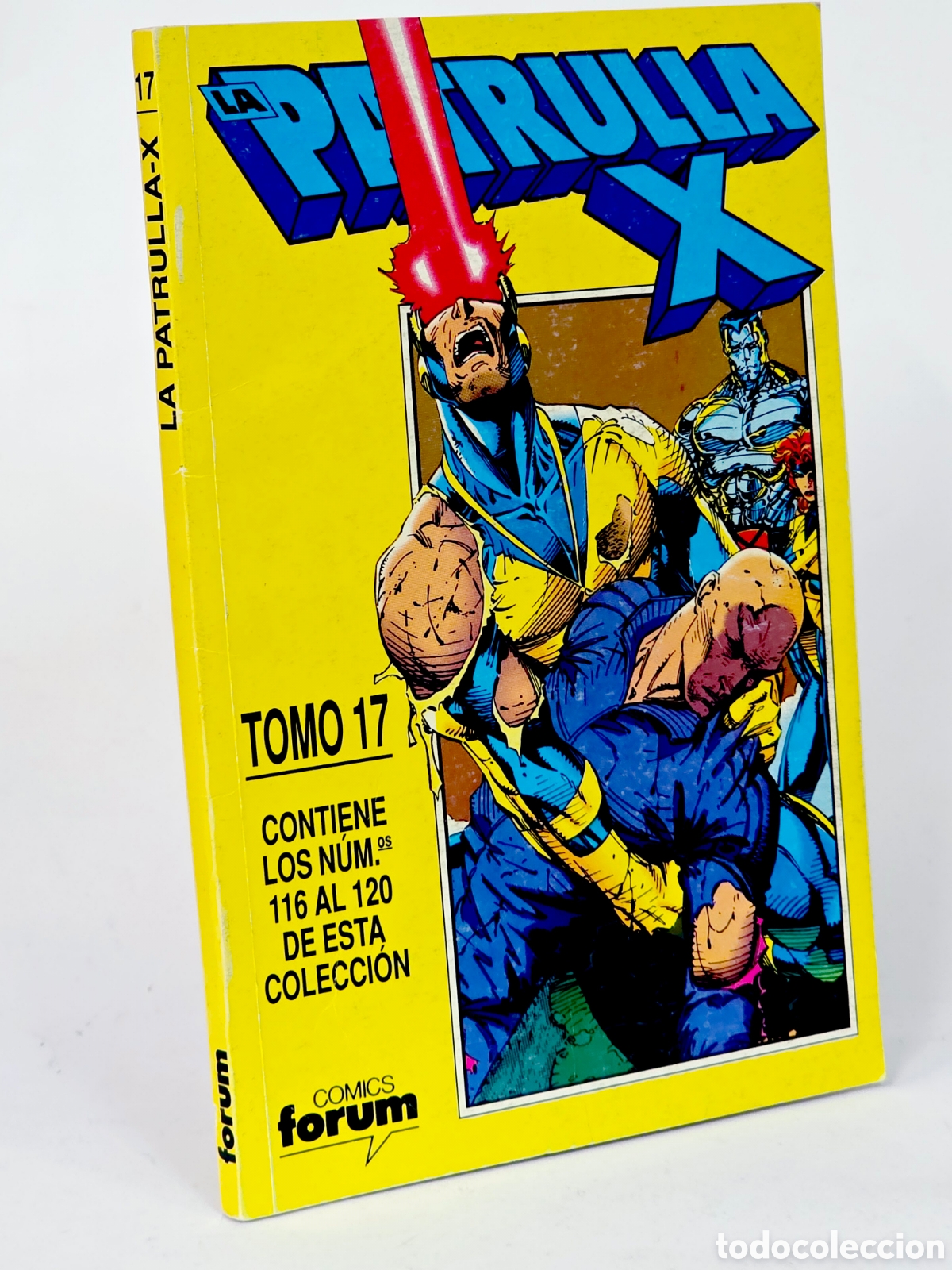 C&oacute;mics: C&Oacute;MIC LA PATRULLA X 116 AL 120 RETAPADO VOL.1 TOMO 17 FORUM MARVEL VOLUMEN MUY BUEN ESTADO