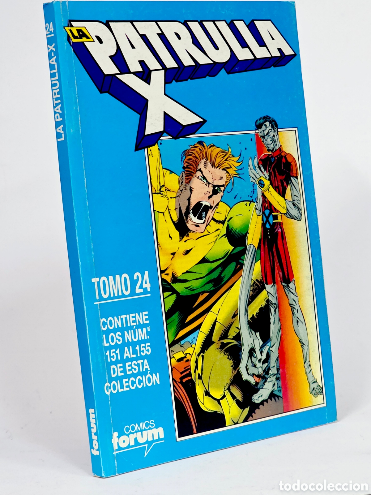 Comics: C&Oacute;MIC LA PATRULLA X 151 AL 155 RETAPADO VOL.1 TOMO 24 FORUM MARVEL VOLUMEN MUY BUEN ESTADO
