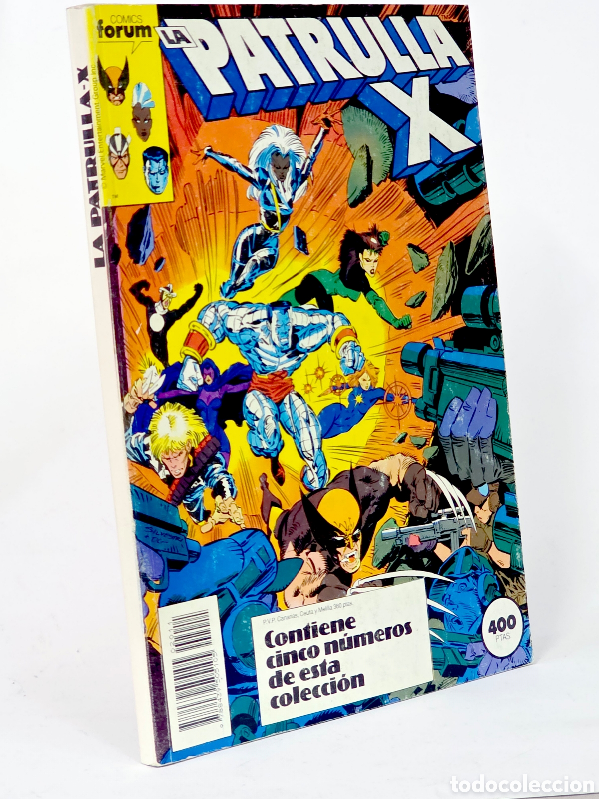 C&oacute;mics: C&Oacute;MIC LA PATRULLA X 87 AL 91 RETAPADO VOL.1 FORUM MARVEL VOLUMEN MUY BUEN ESTADO