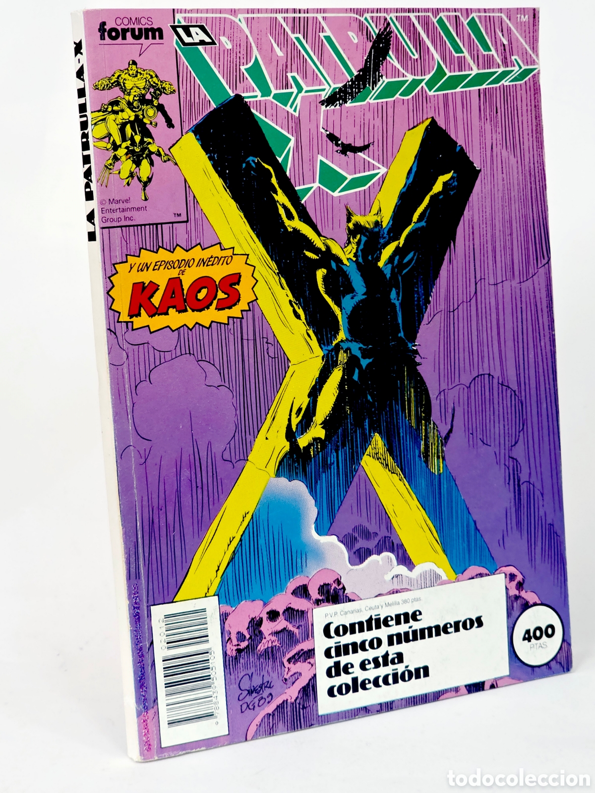 C&oacute;mics: C&Oacute;MIC LA PATRULLA X 92 AL 96 RETAPADO VOL.1 FORUM MARVEL VOLUMEN MUY BUEN ESTADO