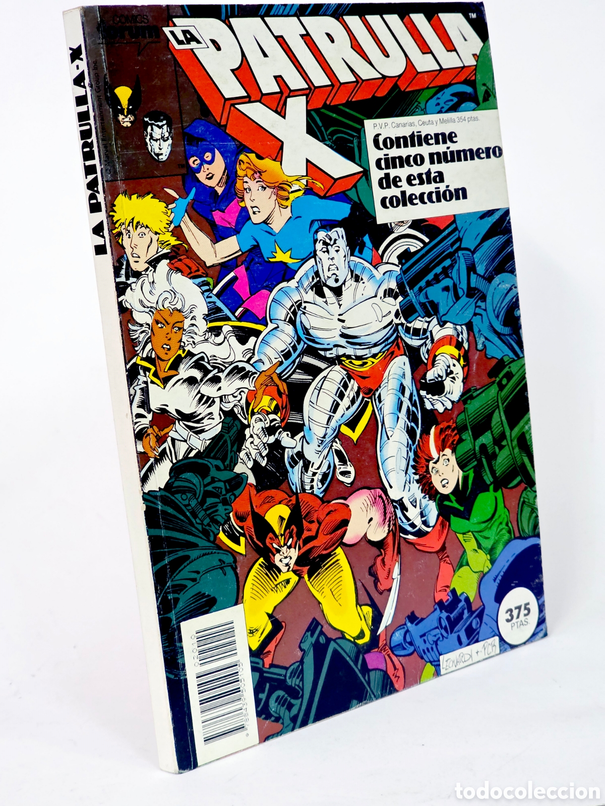 C&oacute;mics: C&Oacute;MIC LA PATRULLA X 82 AL 86 RETAPADO VOL.1 FORUM MARVEL VOLUMEN MUY BUEN ESTADO