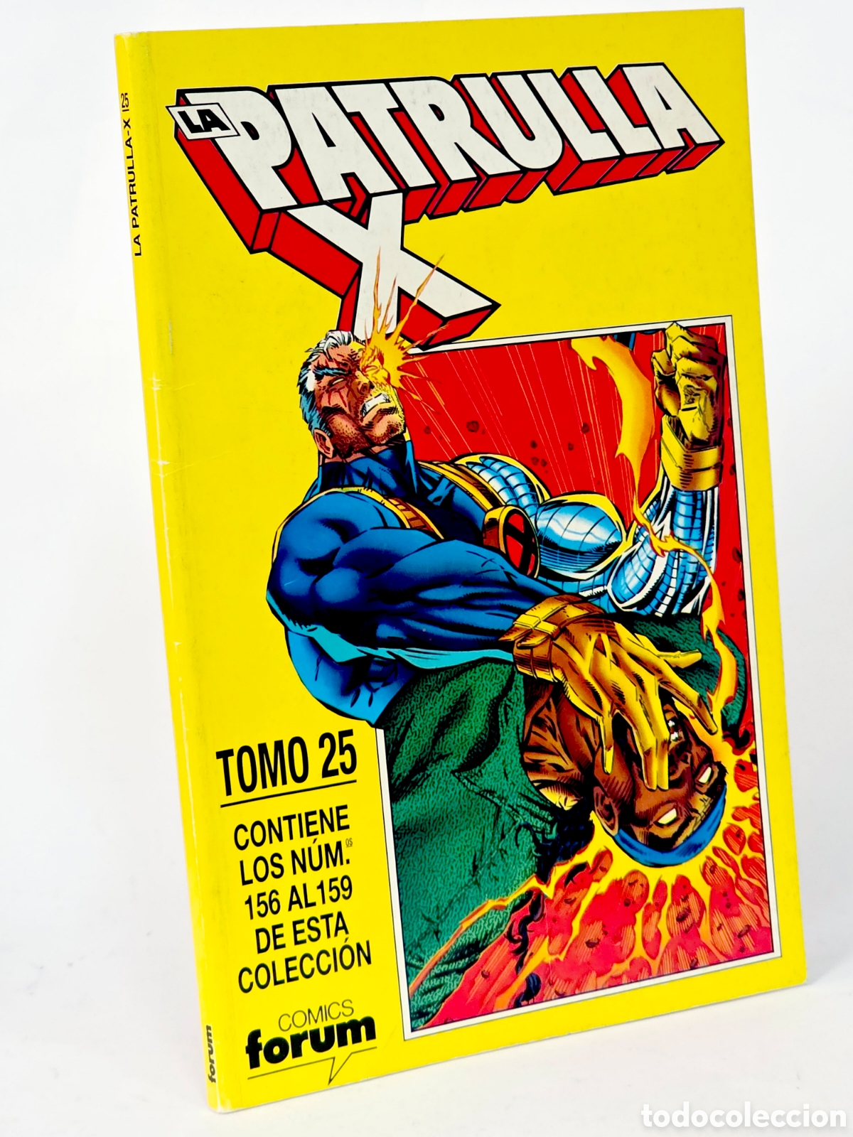 C&oacute;mics: C&Oacute;MIC LA PATRULLA X 156 AL 159 RETAPADO VOL.1 FORUM MARVEL VOLUMEN MUY BUEN ESTADO