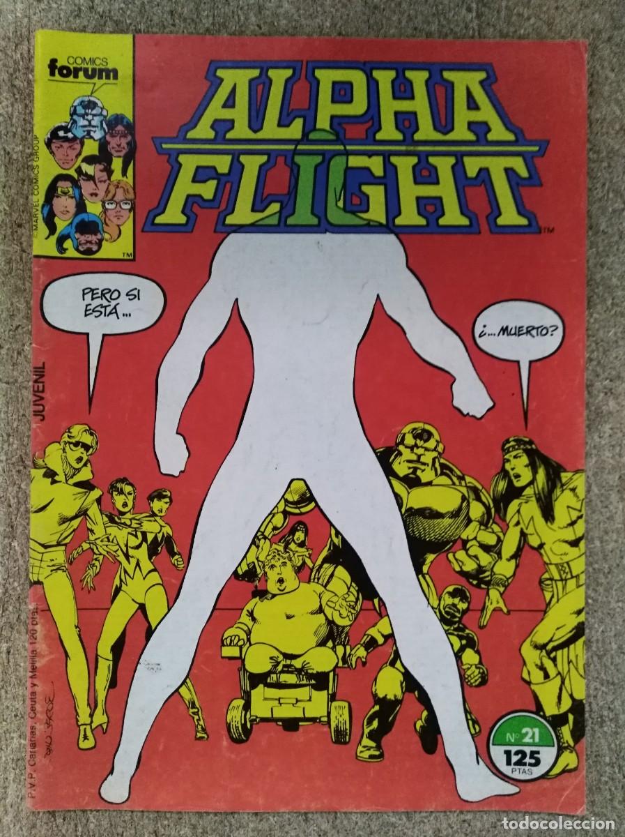Comics: Alpha Flight 21.Vol.1.Marvel.Forum