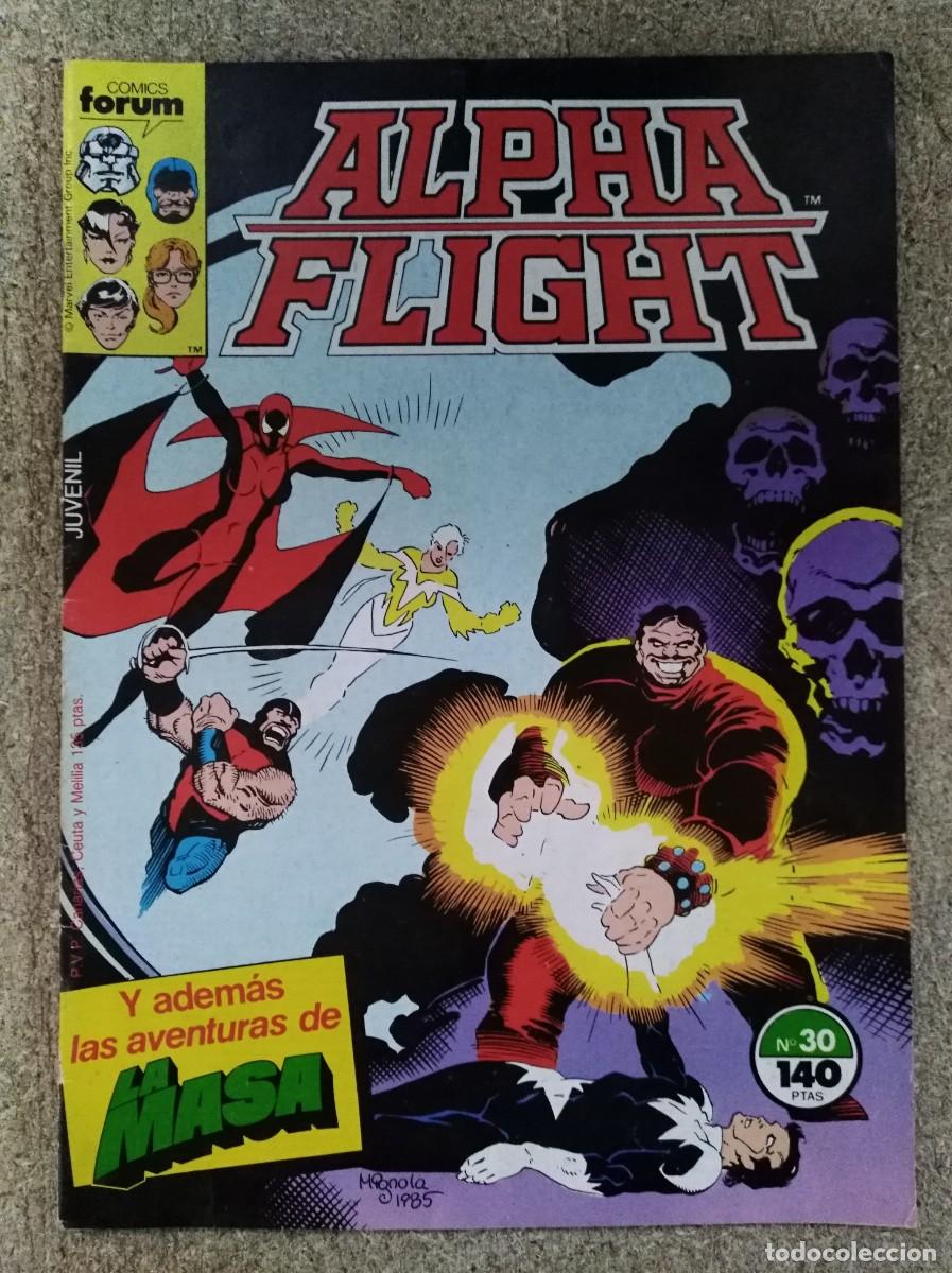 Comics: Alpha Flight 30.Vol.1.Marvel.Forum