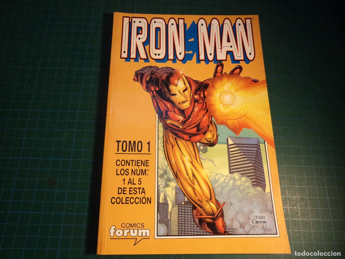 C&oacute;mics: Iron Man. Vol 4. Retapado con los numeros 1 al 5. Forum. - Foto 1