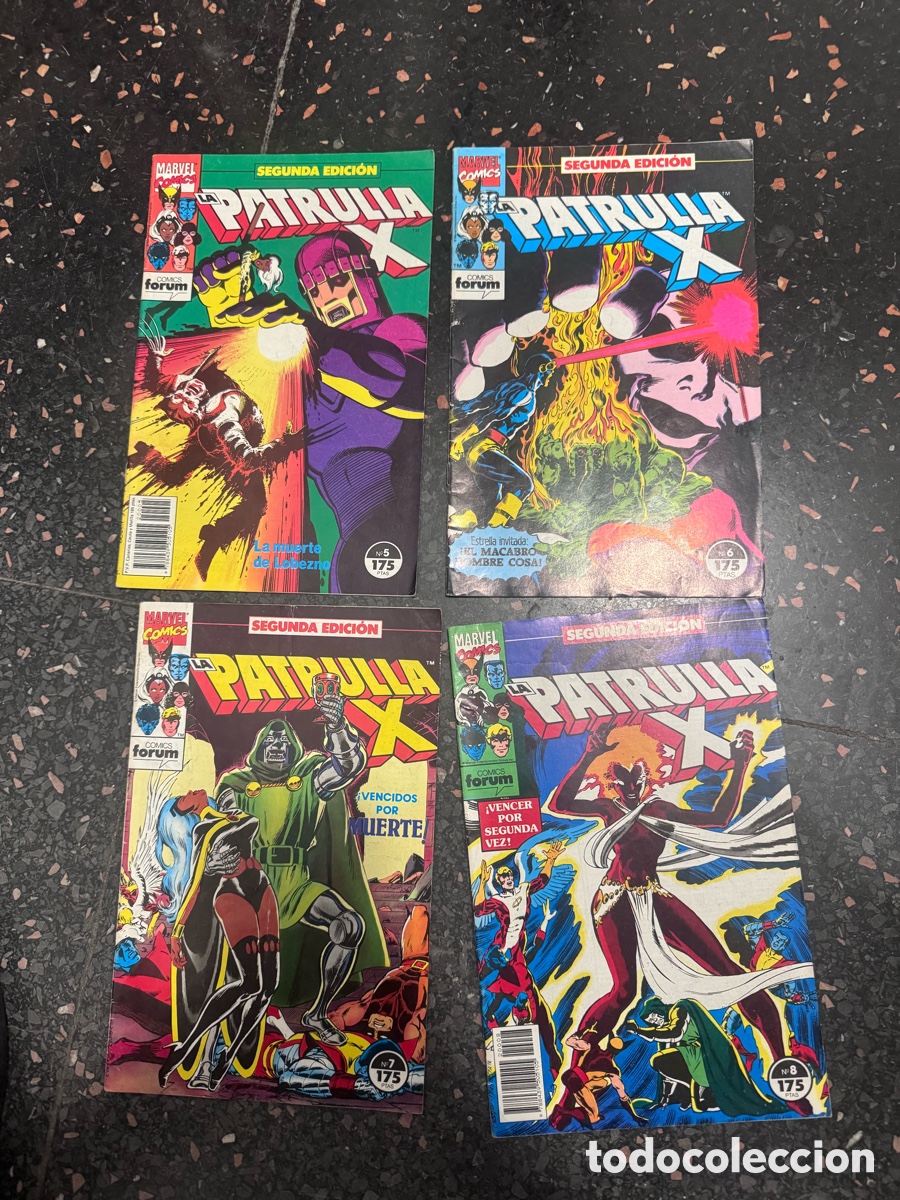 Comics: Lote de 16 Comics Patrulla X a&ntilde;o 1992