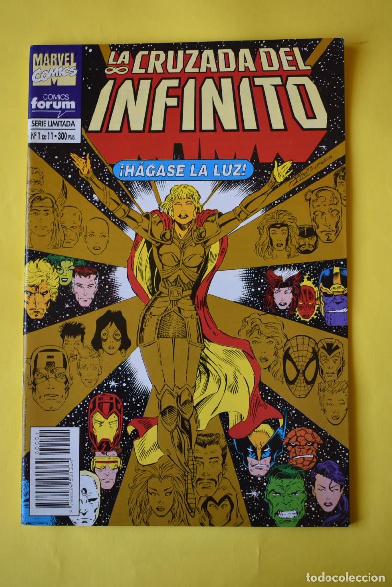 C&oacute;mics: Comic Forum. Marvel Comics. La Cruzada del Infinito. Serie Limitada. N. &ordm; 1 de 11 - Foto 1