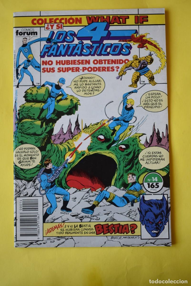 Comics: Comic Forum. Marvel Comics. What if. &iquest;Y si los 4 fant&aacute;sticos no hubieran tenido superpoderes N. &ordm; 14