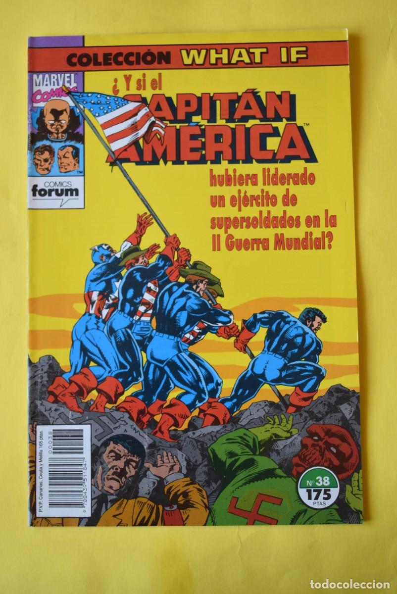 Fumetti: Comic Forum. Marvel Comics. What if. Capit&aacute;n Am&eacute;rica . N. &ordm; 38