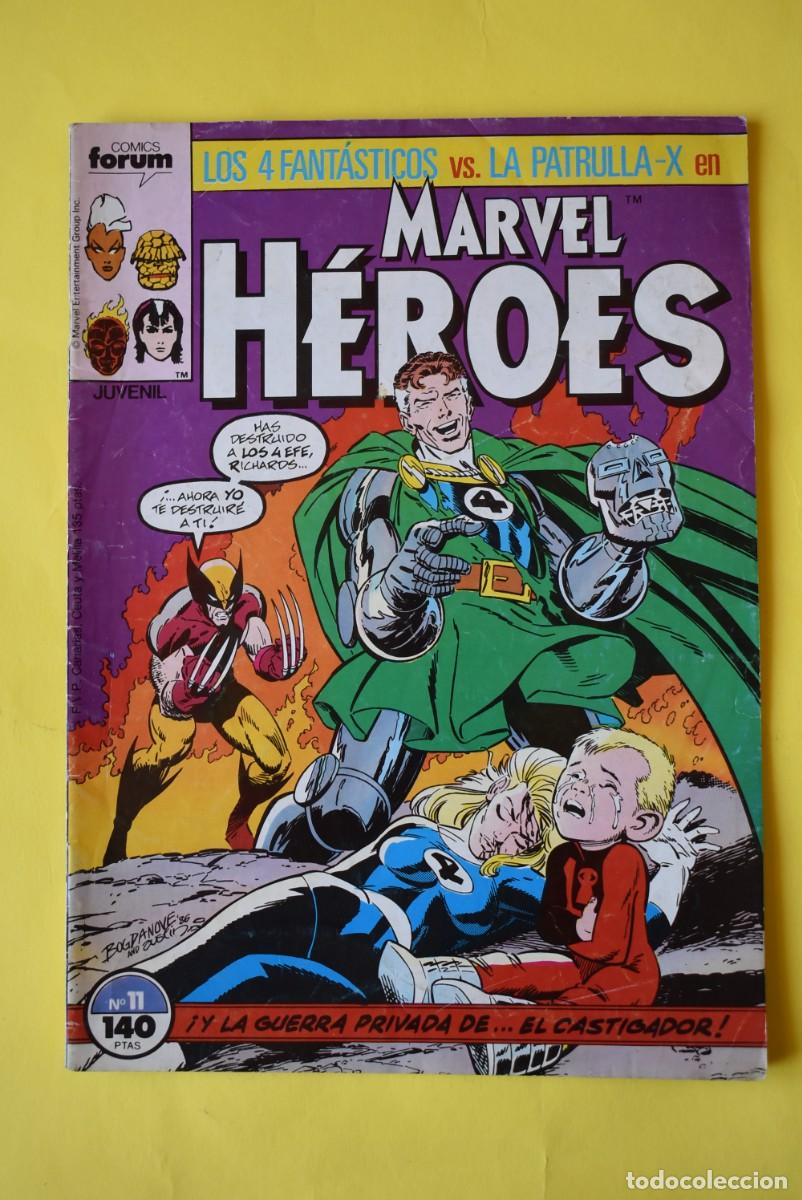 Comics: Comic Forum. Marvel Comics. Marvel Heroes. Los 4 Fant&aacute;sticos Vs La Patrulla X . N. &ordm; 11