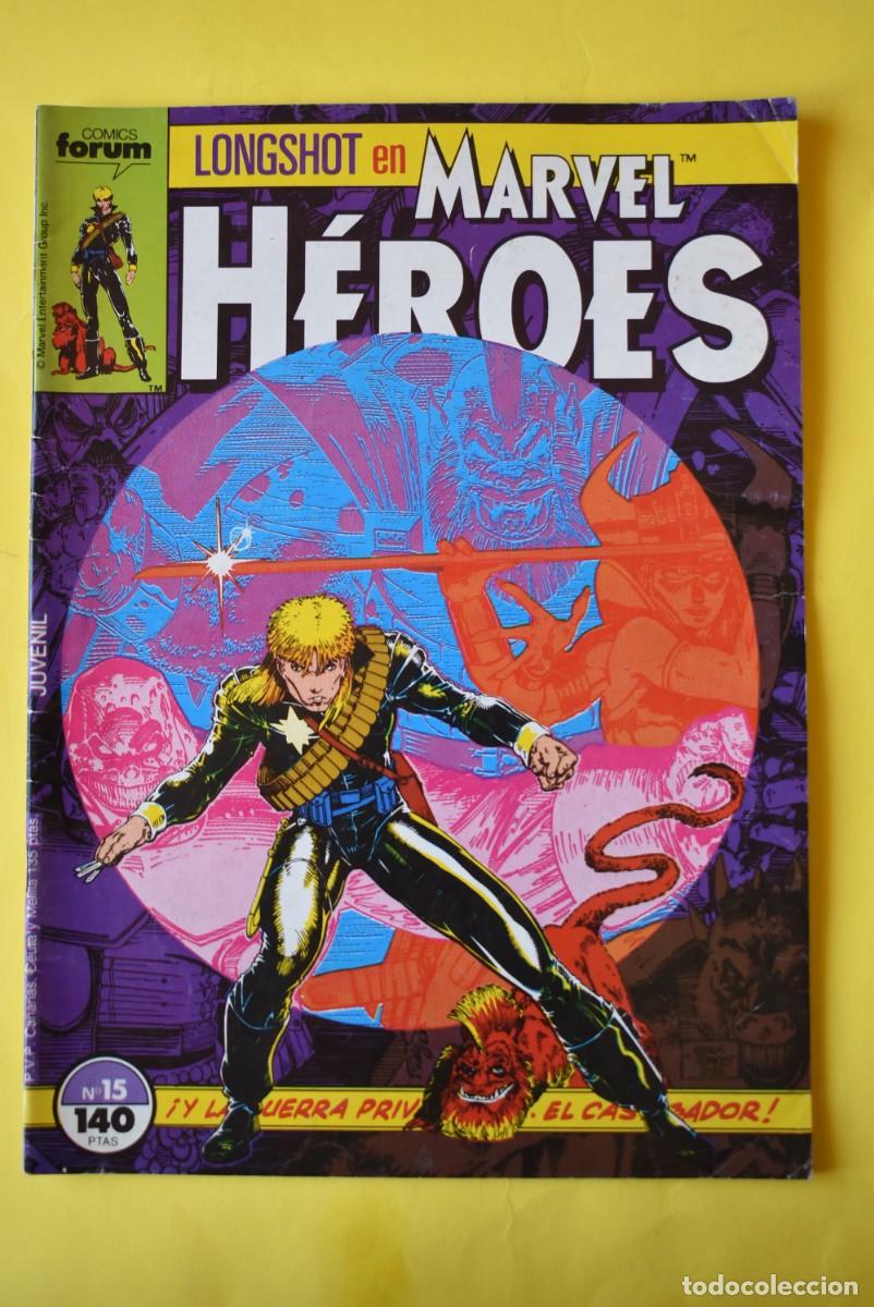 C&oacute;mics: Comic Forum. Marvel Comics. Longshot en Marvel H&eacute;roes. N. &ordm; 15 - Foto 1