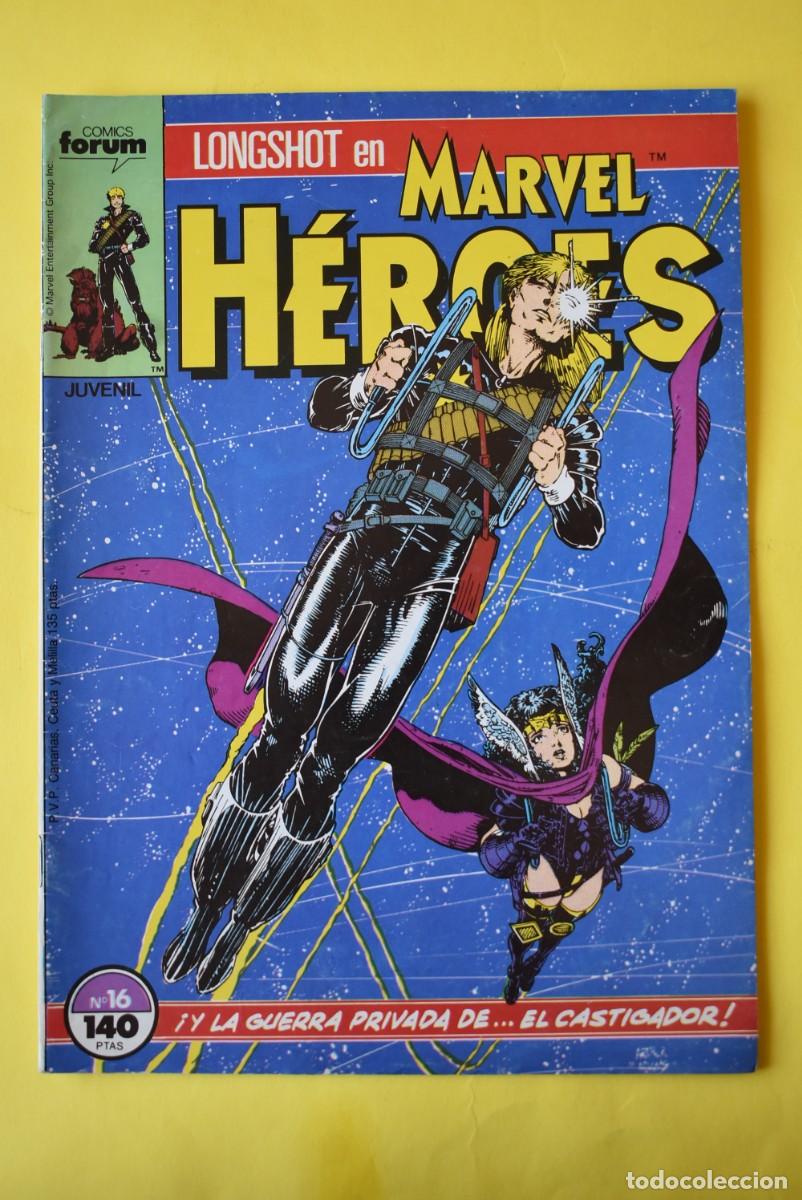C&oacute;mics: Comic Forum. Marvel Comics. Longshot en Marvel H&eacute;roes. N. &ordm; 16