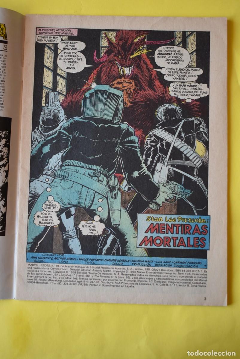 C&oacute;mics: Comic Forum. Marvel Comics. Longshot en Marvel H&eacute;roes. N. &ordm; 19 - Foto 2