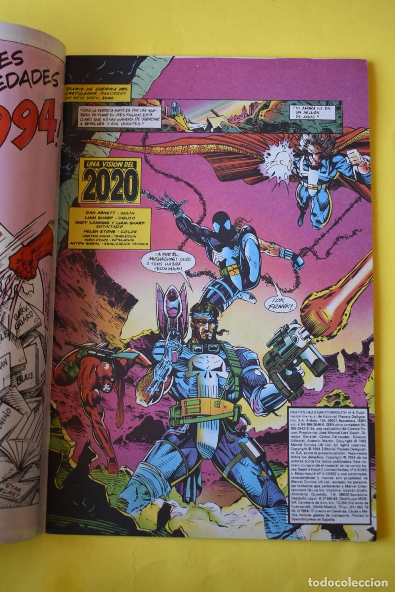 C&oacute;mics: Comic Forum. Marvel Comics. Deaths Head & Motormouth. N. &ordm; 4 - Foto 2