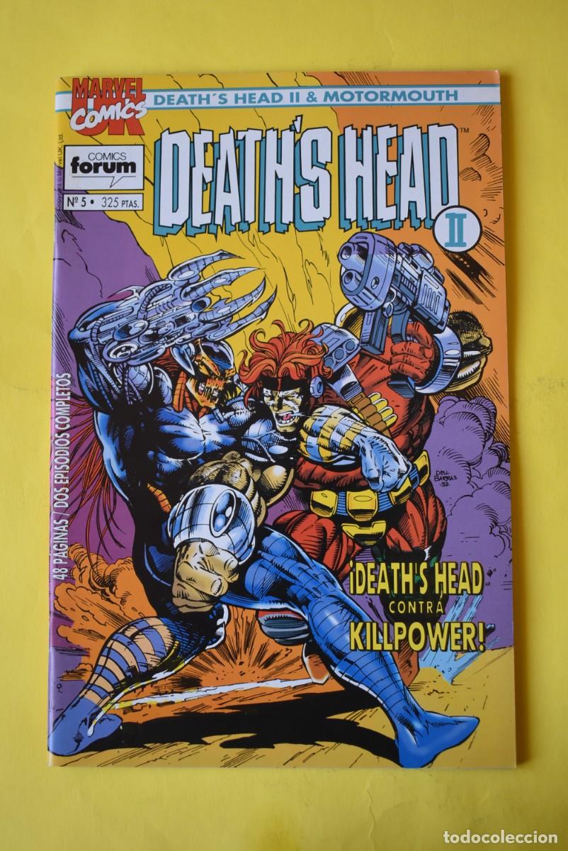 Comics: Comic Forum. Marvel Comics. Death's Head & Motormouth. N. &ordm; 5