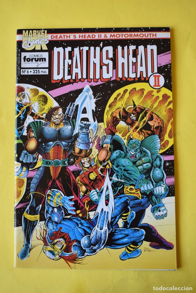 Comics: Comic Forum. Marvel Comics. Death's Head & Motormouth. N. &ordm; 6