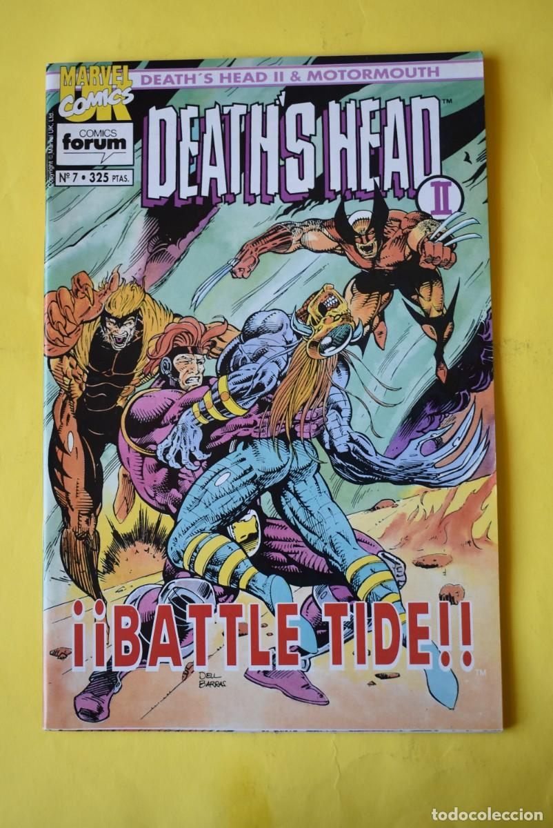 Comics: Comic Forum. Marvel Comics. Death's Head & Motormouth. N. &ordm; 7