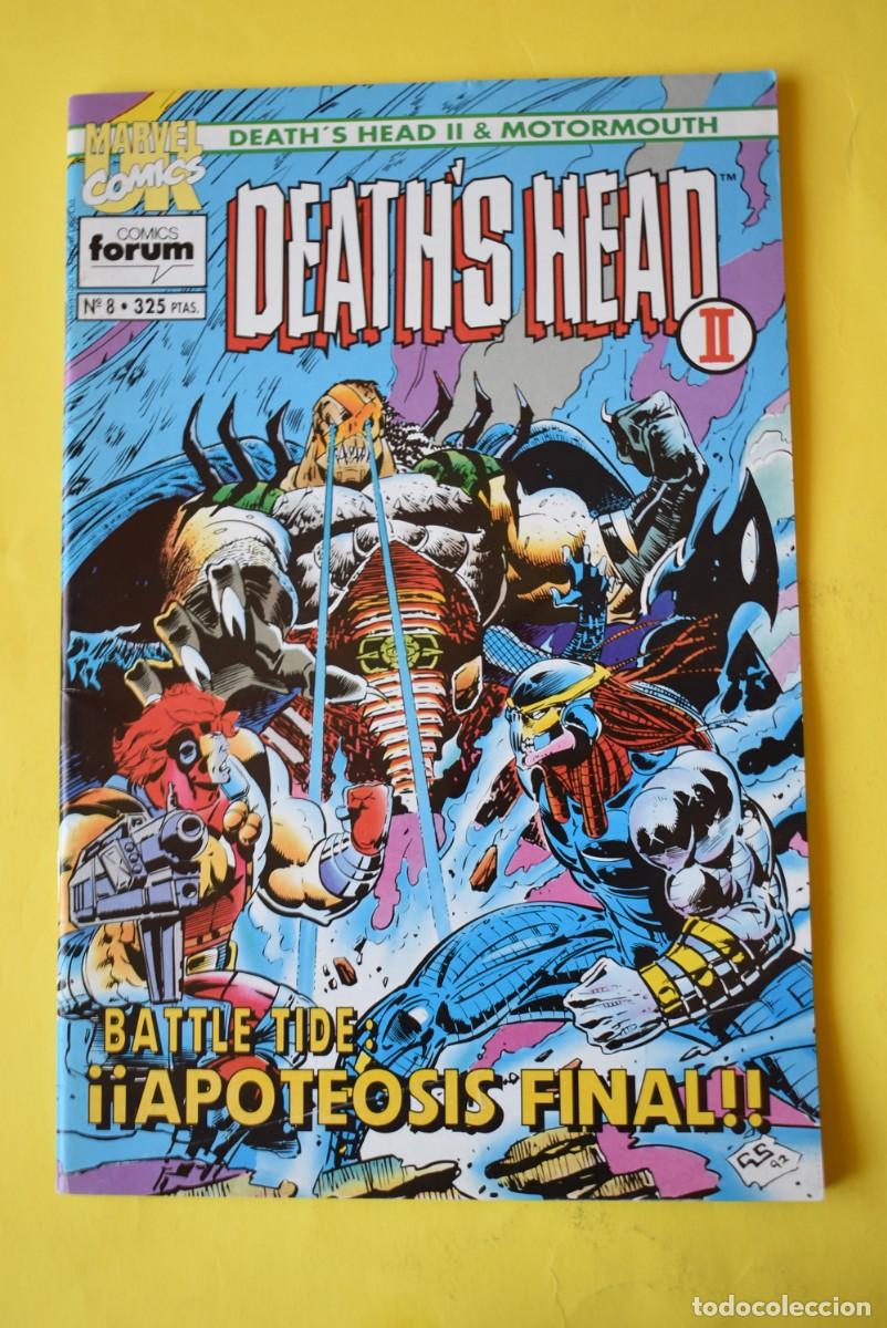 Comics: Comic Forum. Marvel Comics. Death's Head & Motormouth. N. &ordm; 8