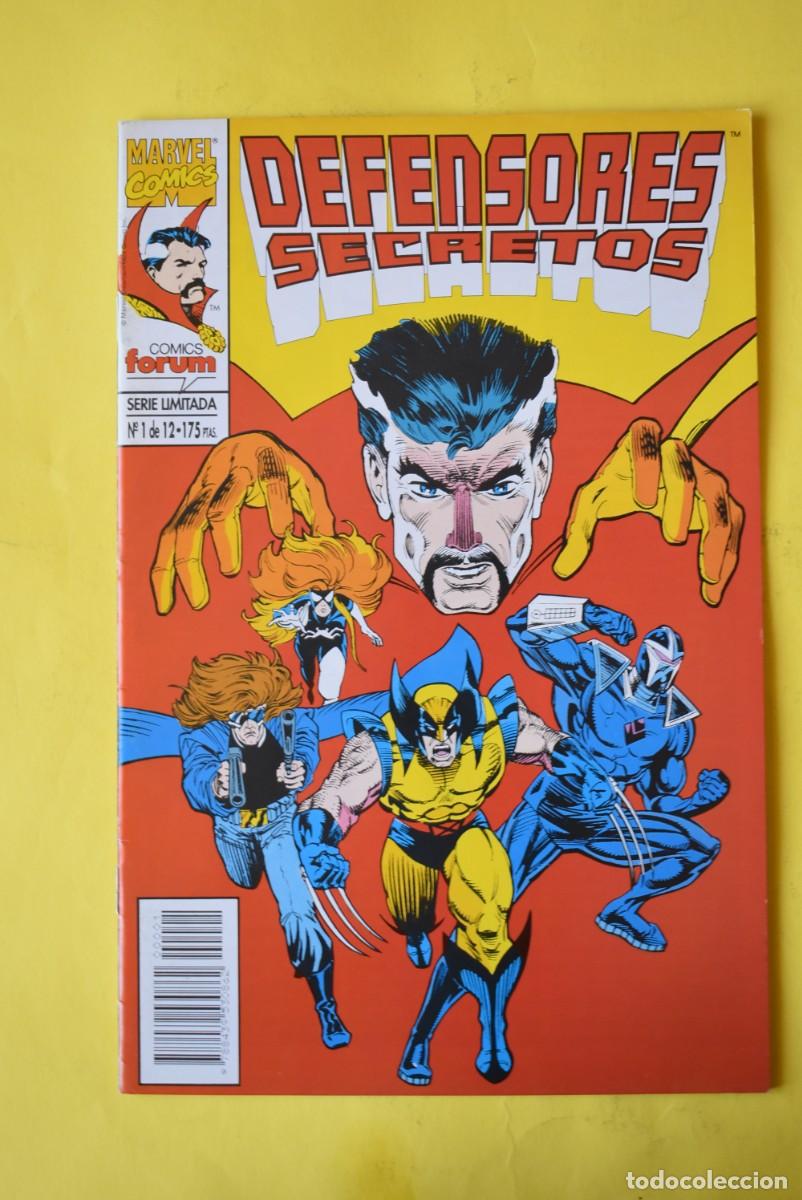 Comics: Comic Forum. Marvel Comics. Defensores Secretos. Serie Limitada. N. &ordm; 1 de 12