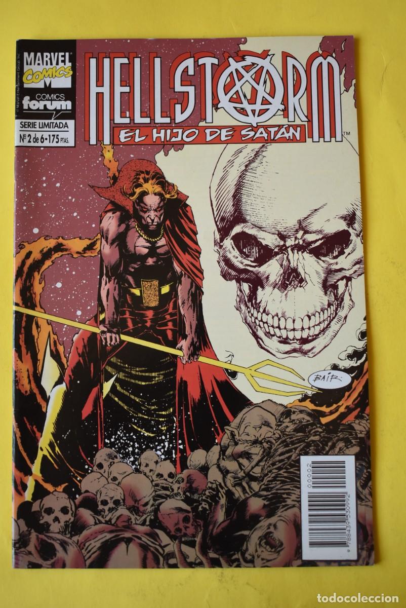 Fumetti: Comic Forum. Marvel Comics. Hellstorm. El hijo de Sat&aacute;n. Serie Limitada. N. &ordm; 2 de 6