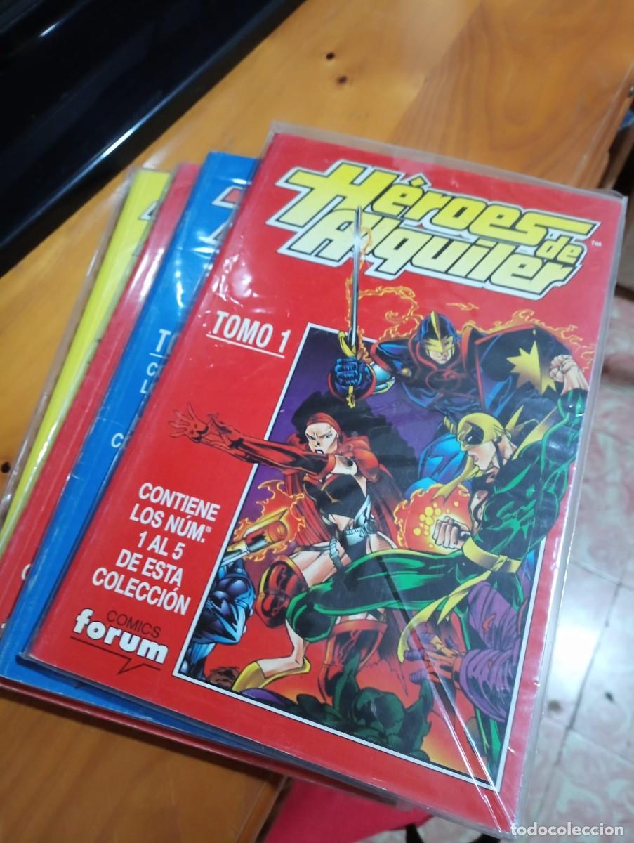 Comics: H&eacute;roes de alquiler, 4 retapados
