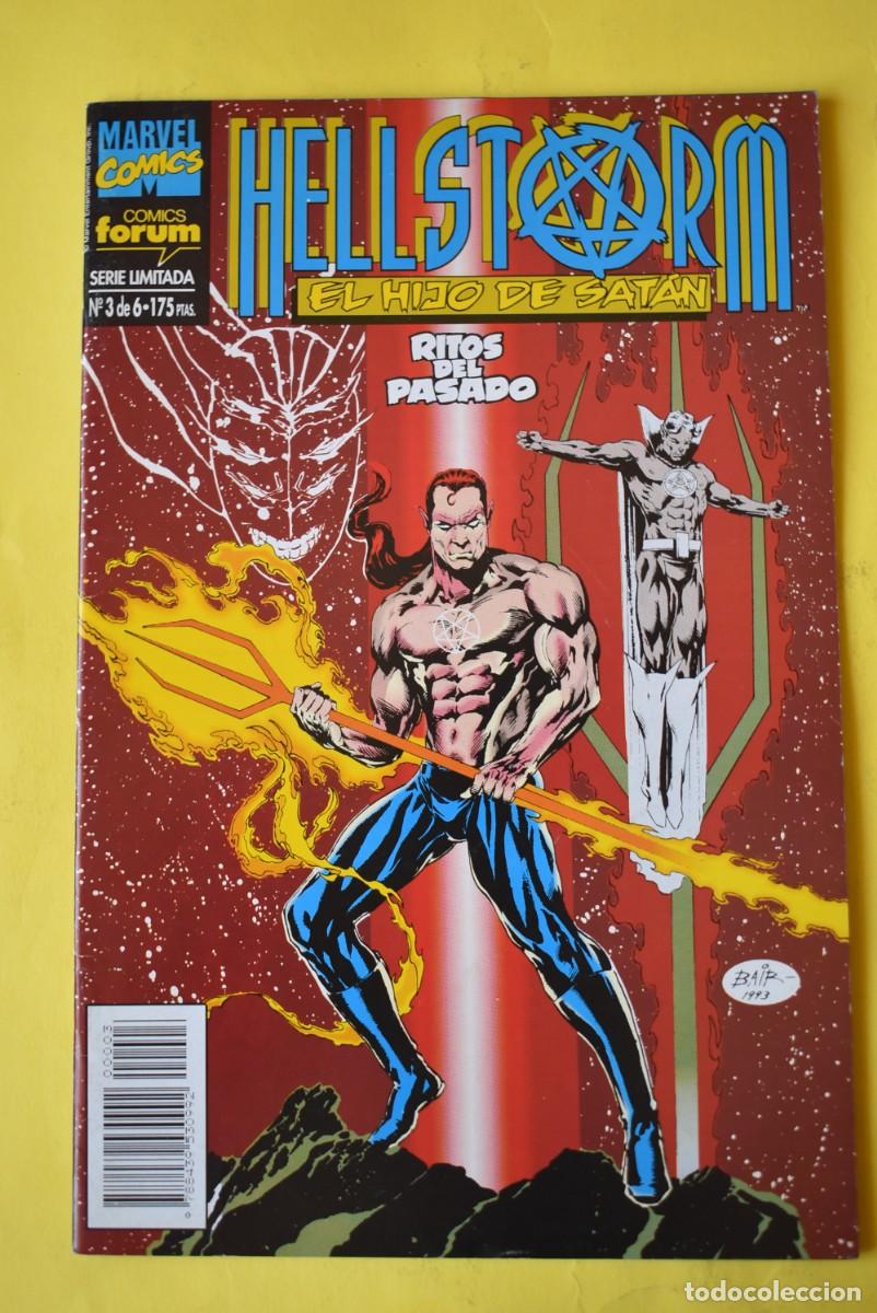 Fumetti: Comic Forum. Marvel Comics. Hellstorm. El hijo de Sat&aacute;n. Serie Limitada. N. &ordm; 3 de 6