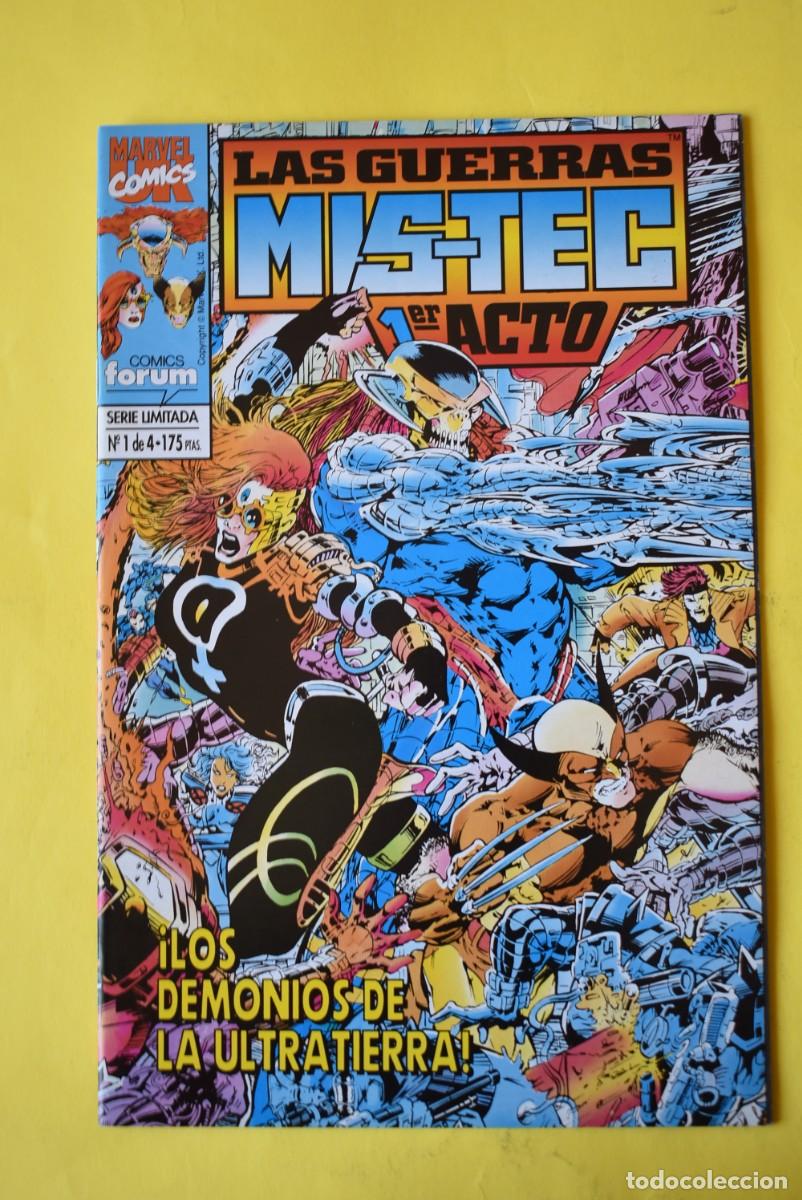 Comics: Comic Forum. Marvel Comics. Las Guerras MIS-TEC. 1 er acto. Serie Limitada. N. &ordm; 1 de 4