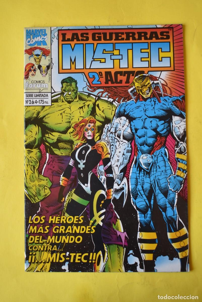 C&oacute;mics: Comic Forum. Marvel Comics. Las Guerras MIS-TEC. 1 er acto. Serie Limitada. N. &ordm; 2 de 4