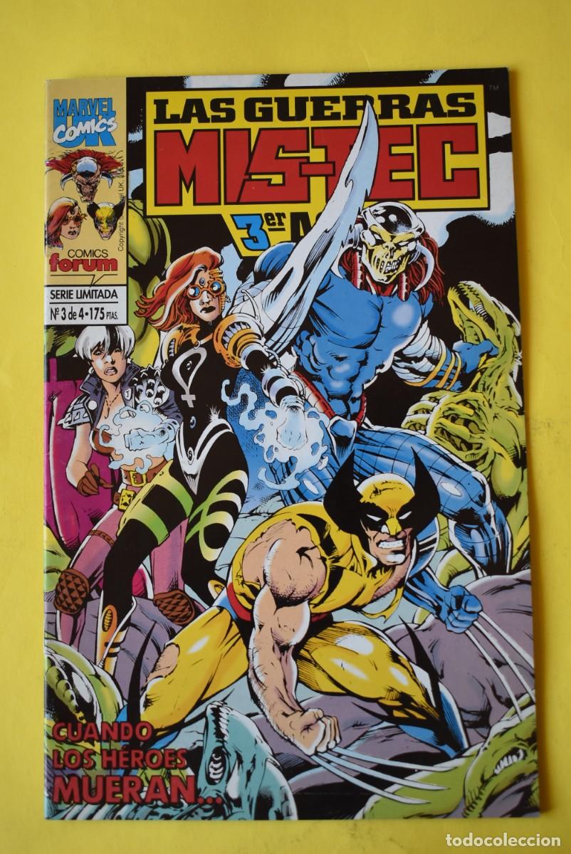 Comics: Comic Forum. Marvel Comics. Las Guerras MIS-TEC. 1 er acto. Serie Limitada. N. &ordm; 3 de 4