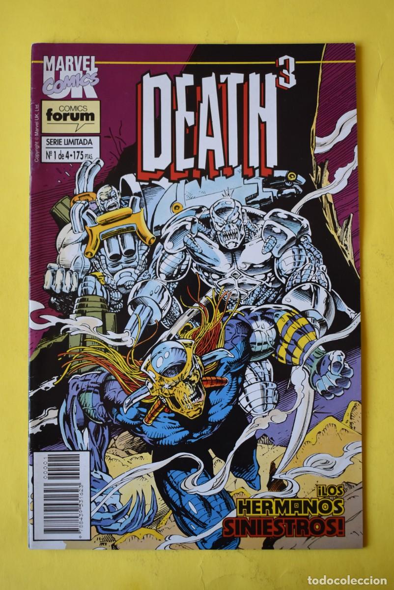 Comics: Comic Forum. Marvel Comics. Death 3. Serie Limitada. N. &ordm; 1 de 4
