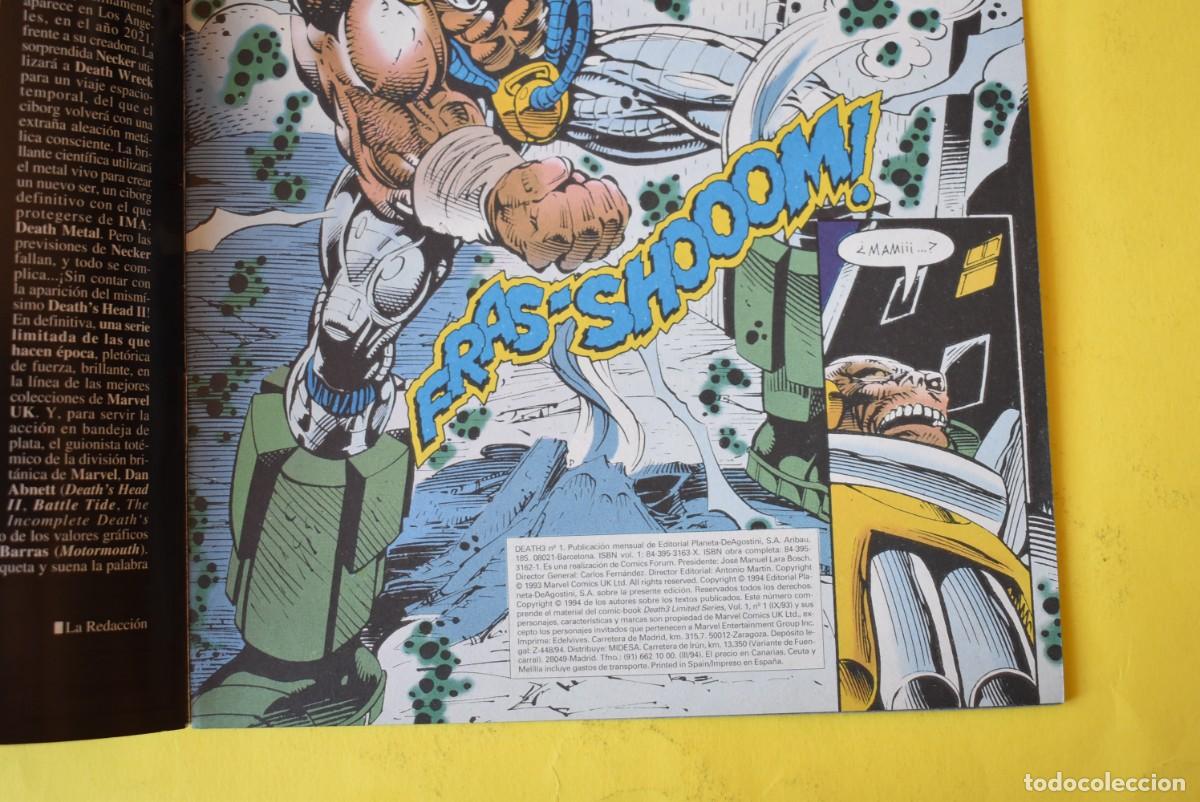 C&oacute;mics: Comic Forum. Marvel Comics. Death 3. Serie Limitada. N. &ordm; 1 de 4 - Foto 2