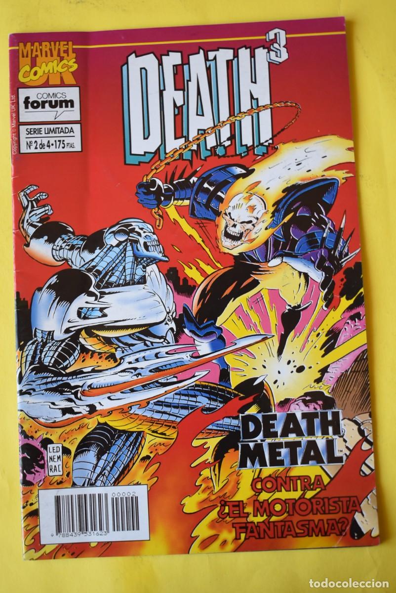 Comics: Comic Forum. Marvel Comics. Death 3. Serie Limitada. N. &ordm; 2 de 4