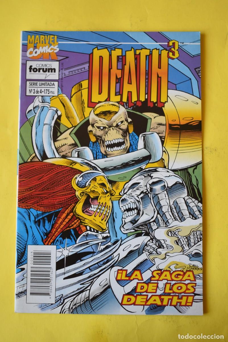 Comics: Comic Forum. Marvel Comics. Death 3. Serie Limitada. N. &ordm; 3 de 4