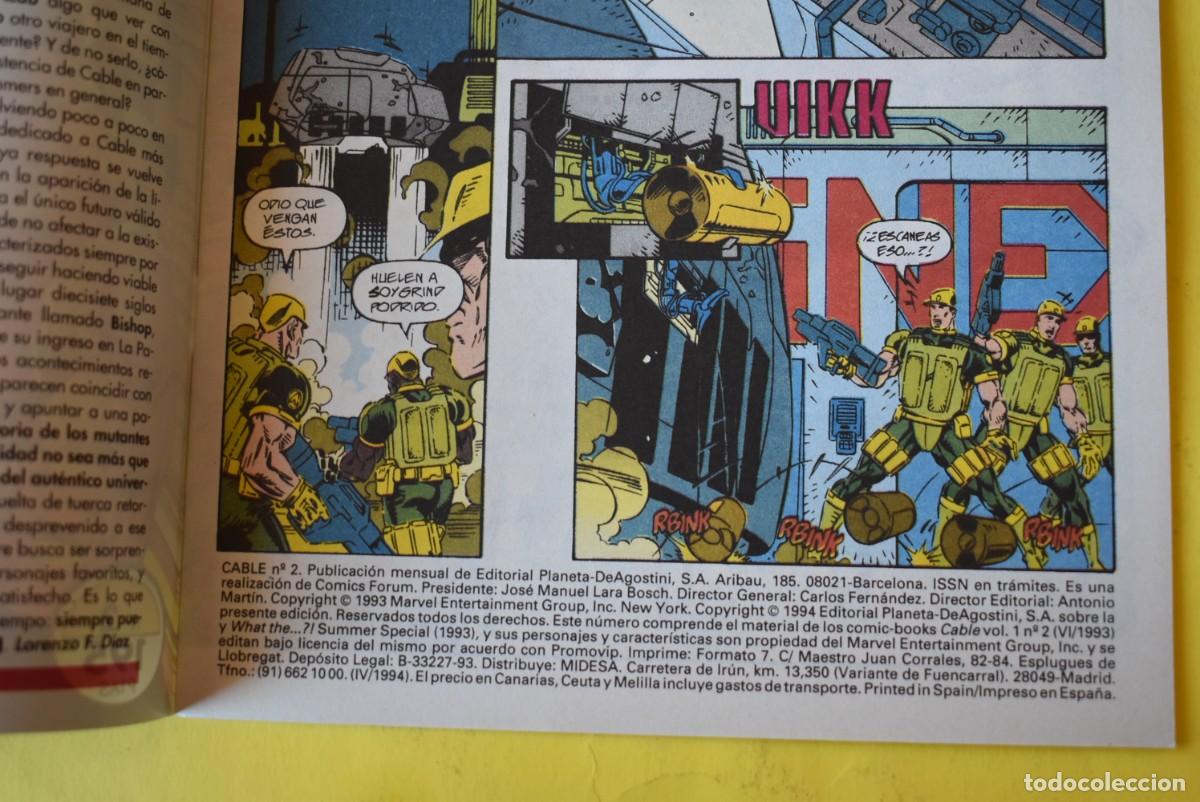 C&oacute;mics: Comic Forum. Marvel Comics. Cable. N. &ordm; 2 - Foto 2